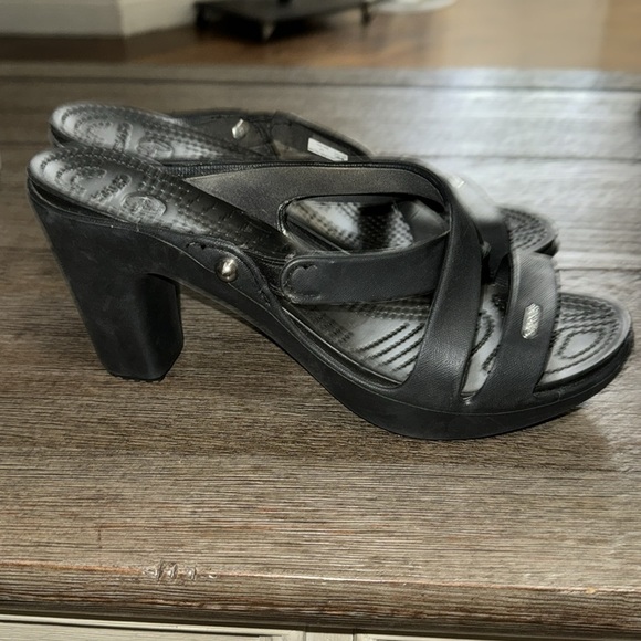 Crocs Cyprus IV Heels Black - Picture 11 of 11